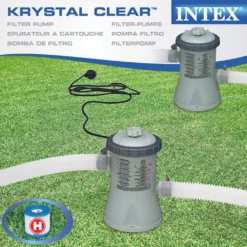 Intex 28602 Pool Filterpumpe 1250 L/h Schwimmbad Filteranlage+1 Kartusche 220V -Grünwelt Exporteren Garten-Winkel 9e7e5fe7e8b6192a8adb5071b26b3966