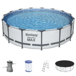 Bestway Frame Pool “Steel Pro™” Set 457x107 Cm - Rund - 14.970 L; 56488 36 Bestway Frame Pool “Steel Pro™” Set 457x107 Cm - Rund - 14.970 L; 56488 -Grünwelt Exporteren Garten-Winkel 9ebe632430f461f3f902166d2c6508c8