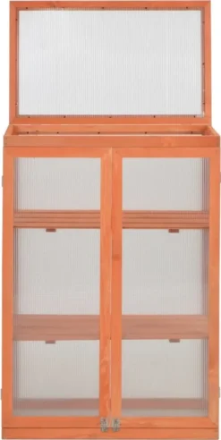 VidaXL Gewächshaus Holz 75x47x109 Cm 11 VidaXL Gewächshaus Holz 75x47x109 Cm -Grünwelt Exporteren Garten-Winkel 9ee0540102b3bf16701ffc0c8876dc7b