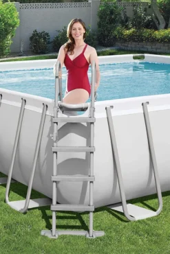 Bestway Power Steel™ Frame Pool Komplett-Set, Eckig 549x274x122 Cm 56466 -Grünwelt Exporteren Garten-Winkel 9f9afcc0aac98405cb8a9965f7841e8c