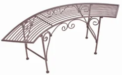 Garden Pleasure Eisen Bogenbank Sitzbank Parkbank Baumbank Edel Rost Optik Bank -Grünwelt Exporteren Garten-Winkel 9fd3a491e815bc4d8144facb9be487f2