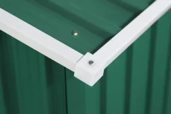 COSTWAY Metall Gerätehaus Inkl. Metallfundament 213x127x185cm Gartenhaus Geräteschuppen Garten Schuppen Dunkelgrün 10 COSTWAY Metall Gerätehaus Inkl. Metallfundament 213x127x185cm Gartenhaus Geräteschuppen Garten Schuppen Dunkelgrün -Grünwelt Exporteren Garten-Winkel a0b950e40400f0e62855f377367c4302