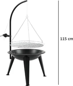 BBQ-Toro Schwenkgrill Mit Grillrost Ø 55 Cm | Holzkohlegrill, Feuerschale -Grünwelt Exporteren Garten-Winkel a1f968e2fb8e0ecfb585b9fae93453ef
