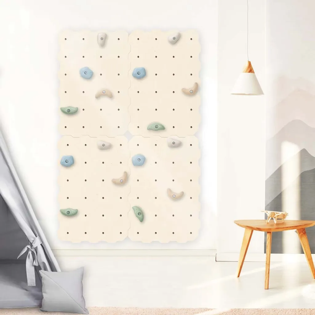 MAMOI® Kletterwand Für Kinderzimmer, Klettergerüst Und Spielgeräte Indoor, Klettern Mit Klettergriffe Für Kinder, Klettersteine, Kletterturm Mit Griffe, Turngeräte 4 MAMOI® Kletterwand Für Kinderzimmer, Klettergerüst Und Spielgeräte Indoor, Klettern Mit Klettergriffe Für Kinder, Klettersteine, Kletterturm Mit Griffe, Turngeräte – Bild 4