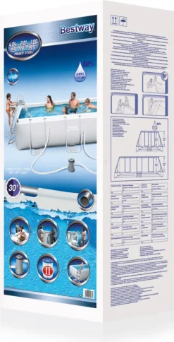 Bestway Power Steel™ Frame Pool-Set, Eckig, Mit Filterpumpe & Sicherheitsleiter 404 X 201 X 100 Cm 22 Bestway Power Steel™ Frame Pool-Set, Eckig, Mit Filterpumpe & Sicherheitsleiter 404 X 201 X 100 Cm -Grünwelt Exporteren Garten-Winkel a25ab1bed76bc75940f53cf9d7082f6a