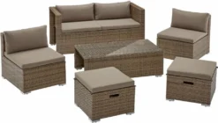 Merxx Gartenlounge Vigo Stahl, Kunststoffgeflecht Natur 21 Merxx Gartenlounge Vigo Stahl, Kunststoffgeflecht Natur -Grünwelt Exporteren Garten-Winkel a30e9b8fcc28e9a2265a3275115433dd