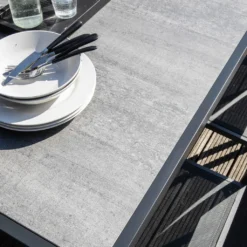 Gartentisch Mit Keramikplatte In Betonoptik, Tivoli -Grünwelt Exporteren Garten-Winkel a31a59623983dbe5ec4853bfe2c29da9