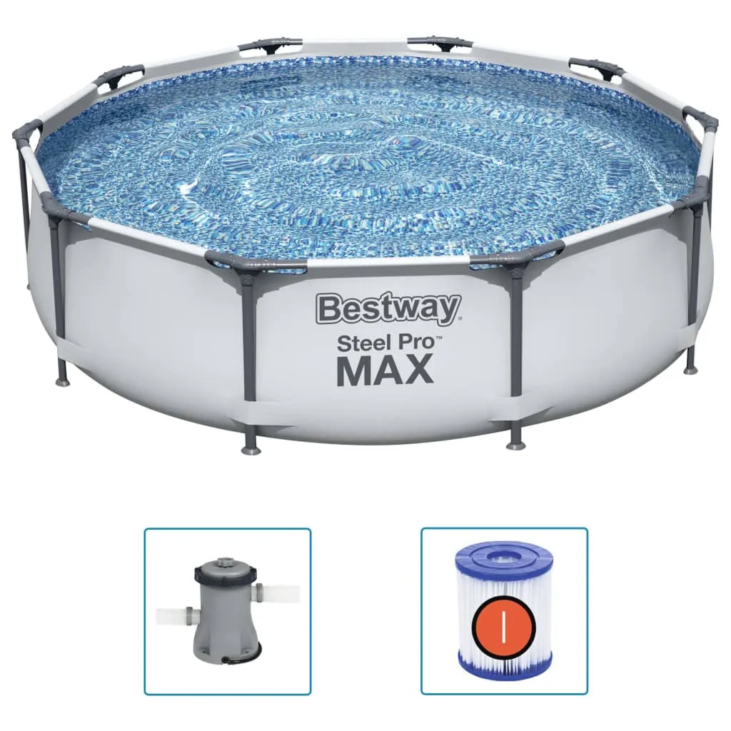 Bestway Frame Pool "Steel Pro" Ø 305 X H 76 Cm 10 Bestway Frame Pool "Steel Pro" Ø 305 X H 76 Cm – Bild 10