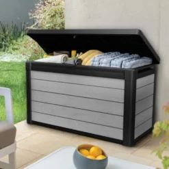 Keter Garten-Aufbewahrungsbox Denali 380 L Anthrazit -Grünwelt Exporteren Garten-Winkel a3537db26e0e8fd79b17204b16e9fba0