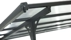 Westmann Aluminium Terassenüberdachung Mit Doppelstegplatten "Bruce" Schwarz 556 X 300 X 225-270 Cm (L X B X H) -Grünwelt Exporteren Garten-Winkel a38df8fef693750d9412cf1dfd252bf0