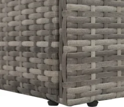 VIDAXL Gartenbett Grau 195×60 Cm Poly Rattan -Grünwelt Exporteren Garten-Winkel a3c6241ea4dff976a1514bccd74100ad