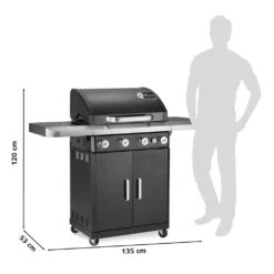 Landmann Gasgrill / Grillwagen Rexon PTS 4.1 Grillfläche 69x40cm 12231 -Grünwelt Exporteren Garten-Winkel a44df177758b87f5ef7a4c9ac84a674f