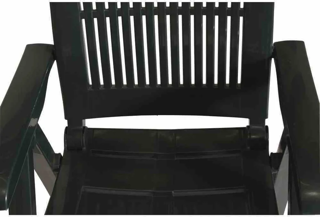 PROGARDEN Tampa SET 2x Klappsessel Grün Kunststoff M73529 4 PROGARDEN Tampa SET 2x Klappsessel Grün Kunststoff M73529 – Bild 4