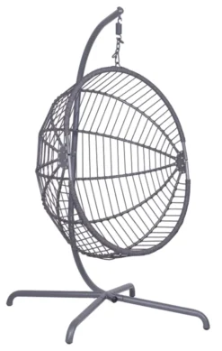 Hängesessel Modena Light Grey Mit Gestell -Grünwelt Exporteren Garten-Winkel a5342d6fb82b58984f54bc6b2dde5381