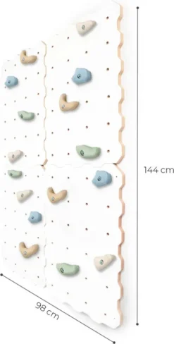 MAMOI® Kletterwand Für Kinderzimmer, Klettergerüst Und Spielgeräte Indoor, Klettern Mit Klettergriffe Für Kinder, Klettersteine, Kletterturm Mit Griffe, Turngeräte 100% ECO 7 MAMOI® Kletterwand Für Kinderzimmer, Klettergerüst Und Spielgeräte Indoor, Klettern Mit Klettergriffe Für Kinder, Klettersteine, Kletterturm Mit Griffe, Turngeräte 100% ECO -Grünwelt Exporteren Garten-Winkel a55d1aecc0b79734998d1cd60db20493