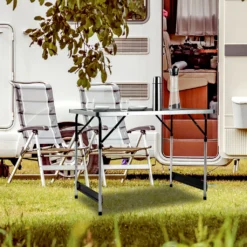 Alu Universaltisch Höhenverstellbar - 100 X 60 Cm - Klapptisch Camping Garten Tisch -Grünwelt Exporteren Garten-Winkel a6501104c5e24d43044cf55e1810716c