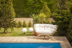 Gartenbank / Gartensofa 2-Sitzer Amazonas Siena Due Kissen Anthracite -Grünwelt Exporteren Garten-Winkel a717aa567b2625d1e402c01efc935510