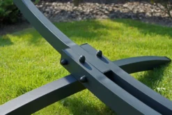 Potenza Outdoor Pereira Hängematte Mit Aluminium Gestell Für 2 Personen I 100% Baumwolle Doppelhängematte 230x160 Cm, 200kg I Hängemattengestell 200kg, Wetterfest -Grünwelt Exporteren Garten-Winkel a7d7f21b2047a97574c442f3008742e9