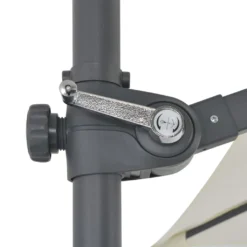 VidaXL Ampelschirm Mit Stahlmast 250×250 Cm Sandfarben -Grünwelt Exporteren Garten-Winkel a7ef1b37b8d0d41afcaf6130fa7a651c