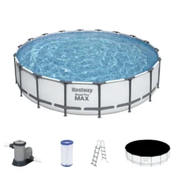 Bestway Steel Pro Max™ Frame Pool Komplett-Set, Rund, 549x122cm, 56462 8 Bestway Steel Pro Max™ Frame Pool Komplett-Set, Rund, 549x122cm, 56462 -Grünwelt Exporteren Garten-Winkel a8b343dbe15545231308909a84ff4922