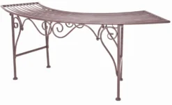 Garden Pleasure Eisen Bogenbank Sitzbank Parkbank Baumbank Edel Rost Optik Bank -Grünwelt Exporteren Garten-Winkel aa01254845b2ed47118c1d506a608e27