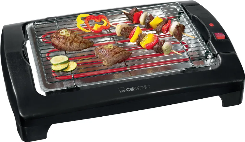 CLATRONIC Barbecue-Tischgrill BQ 2977 N Schwarz 1 CLATRONIC Barbecue-Tischgrill BQ 2977 N Schwarz