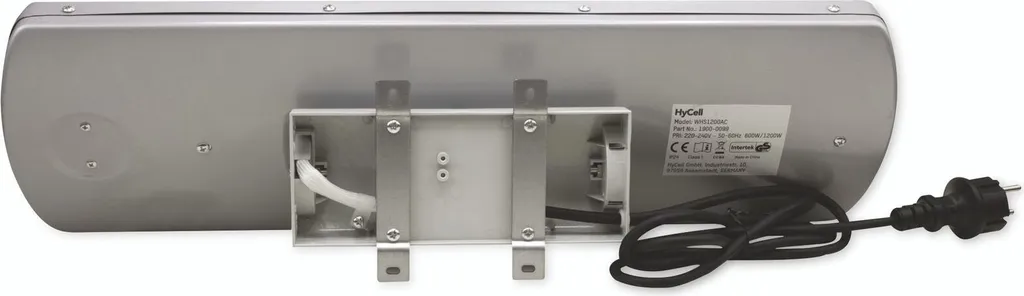 HyCell Wandheizstrahler Heizstrahler Zur Wandmontage Mit 2 Heizstufen (600W Oder 1200W) 2 HyCell Wandheizstrahler Heizstrahler Zur Wandmontage Mit 2 Heizstufen (600W Oder 1200W) – Bild 2