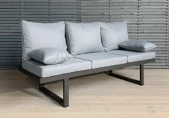 Aluminium Anthrazit, Kissen Hellgrau Kopfteilverstellung Rechts Und Links, Rückenverstellung Und Seitenteilverstellung Rechts Und Links, B/H/T Ca. 200 X 48 X 70 Cm -Grünwelt Exporteren Garten-Winkel abbc73e2eb6506c4113ba3fe48c1770e