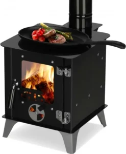 Garten-Ofen "Tiny" Mit Herdplatte, Zeltofen, Terrassenofen, Camping, Outdoor-Kamin -Grünwelt Exporteren Garten-Winkel acaad9bbb82566e7e1f23f8e6ac87512