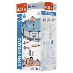 Bestway Frame Pool "Steel Pro" Set - Rund, 427 X 84 Cm; 56595 -Grünwelt Exporteren Garten-Winkel ad273e9604ad9c6a720653ace7ff94b8