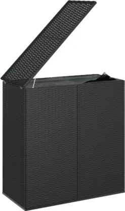 VidaXL Garten-Kissenbox PE Rattan 100x49x103,5 Cm Schwarz -Grünwelt Exporteren Garten-Winkel ad4ab64c788fb5389e89a8747945fb26