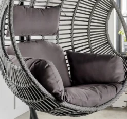 Destiny COCO DELUXE II Grau Meliert Hängesessel Polyrattan Hängekorb Hängestuhl 6 Destiny COCO DELUXE II Grau Meliert Hängesessel Polyrattan Hängekorb Hängestuhl -Grünwelt Exporteren Garten-Winkel ae0e7594e2d6682344bd71ff99796870
