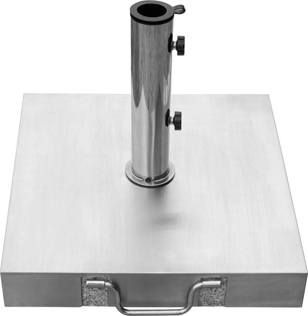 Sonnenschirmständer 40kg Rollbar Mit Handgriff Max. 48mm 5 Sonnenschirmständer 40kg Rollbar Mit Handgriff Max. 48mm – Bild 5