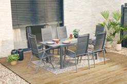 Primaster Gartentisch Fano 160/210 X 90 X 74 Cm, Rechteckig, Anthrazit -Grünwelt Exporteren Garten-Winkel aee2acb7aaced783b3f1bf3835b165e8