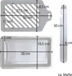 TAINO Beef-Grill Elektrisch Oberhitzegrill Steakgrill 800 Grad Hochleistungsgrill Edelstahl Schwarz -Grünwelt Exporteren Garten-Winkel af2ad788db35d0e111aa029256336fc7