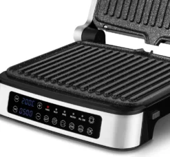 ZEEGMA Elektrischer Kontaktgrill Und Sandwichtoaster 2100W | Herausnehmbare Heizplatten, 2in1, 180 ° Klappbar, ILAG-Antihaftbeschichtung, Tropfschale, Akustische Benachrichtigungen, Timer, Die Möglichkeit Vom Waschen In Der Spülmaschine -Grünwelt Exporteren Garten-Winkel afc3c6cb6c0bd9a2f4640a475f9c688a
