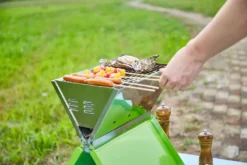 Steinborg Klappgrill | Laptopgrill | Campinggrill | Blitzschneller Aufbau | Hitzebeständiger Rahmen | Grün -Grünwelt Exporteren Garten-Winkel b032524862a33b9d1ab7ee11259f3f33