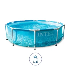 INTEX Beachside Pool-Set Mit Metallrahmen (Filterpumpe) 4.485 L 30 INTEX Beachside Pool-Set Mit Metallrahmen (Filterpumpe) 4.485 L -Grünwelt Exporteren Garten-Winkel b12138ca4cbdfe020d3ee6d428885ad2