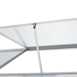 Juskys Aluminium Anlehn-Gewächshaus 2,4 M² – Treibhaus Mit Schiebetür, Fenster Zum Lüften & Stahl-Fundament – Stabiles Pflanzenhaus Für Garten 30 Juskys Aluminium Anlehn-Gewächshaus 2,4 M² – Treibhaus Mit Schiebetür, Fenster Zum Lüften & Stahl-Fundament – Stabiles Pflanzenhaus Für Garten -Grünwelt Exporteren Garten-Winkel b14df8dd83b0153a467316a1ed1acbbc