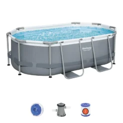 Bestway 5614A Power Steel Ovaler Oberirdischer Pool 305x200x84cmHöhe (cm): 84, Breite (cm): 305, Zusammensetzung: PVC, Länge (cm): 200, Gestalten: Oval, Maße: 3 - 3,99 M, Filterpumpe: 58381 25 Bestway 5614A Power Steel Ovaler Oberirdischer Pool 305x200x84cmHöhe (cm): 84, Breite (cm): 305, Zusammensetzung: PVC, Länge (cm): 200, Gestalten: Oval, Maße: 3 - 3,99 M, Filterpumpe: 58381 -Grünwelt Exporteren Garten-Winkel b19b45c225c887481cd8093db1f9458c