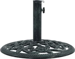 VidaXL Sonnenschirmständer Grün 9 Kg 40 Cm Gusseisen