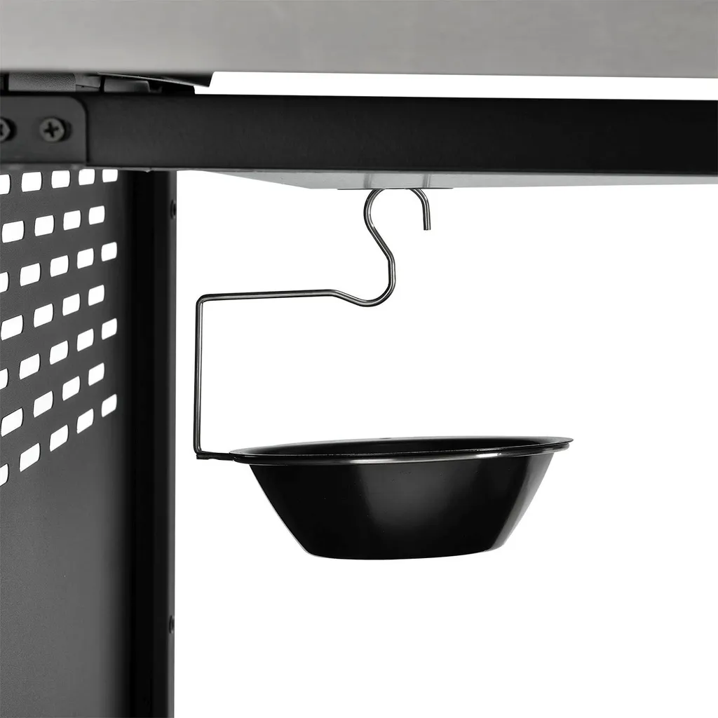 Juskys Gasgrill Kansas Mit 4 Brenner 12 KW, BBQ Grill Mit Gusseisen-Grillrost, Warmhalterost & Thermometer, XL Grillwagen 2 Seitenablagen & 4 Räder 15 Juskys Gasgrill Kansas Mit 4 Brenner 12 KW, BBQ Grill Mit Gusseisen-Grillrost, Warmhalterost & Thermometer, XL Grillwagen 2 Seitenablagen & 4 Räder – Bild 15