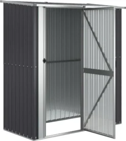 VIDAXL Möbel Geräteschuppen Anthrazit 180,5x97x209,5 Cm Verzinkter Stahl 2023 -Grünwelt Exporteren Garten-Winkel b3770a1d2c0b70ede8c029def146a001