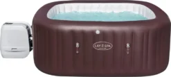 Bestway LAY-Z-SPA® Whirlpool Maldives HydroJet Pro™, Eckig, 201x201x80cm, 60033