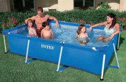 Intex Family Rahmenpool 28271NP Blau 260 X 160 X 65 Cm -Grünwelt Exporteren Garten-Winkel b41bcdc1713a77c6a1430e17b989fd65