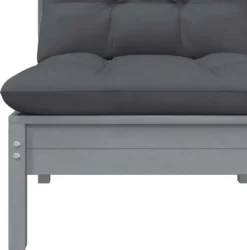 VidaXL 2-Sitzer-Gartensofa Mit Kissen Grau Massivholz Kiefer 13 VidaXL 2-Sitzer-Gartensofa Mit Kissen Grau Massivholz Kiefer -Grünwelt Exporteren Garten-Winkel b4433861366c8761ddb45efde5a66521
