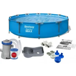 Bestway Pool Steel PRO Frame CM. 366X76 FUORITERRA, Farbe -Grünwelt Exporteren Garten-Winkel b4f3fe62007a6f6add54e0ba5e8dc8fa