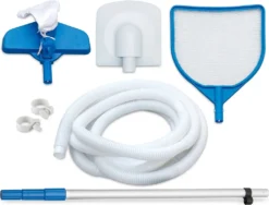 Summer Waves Premium FRAME Pool, Weiß, PVC/Stahl, Ø488x122 Cm, Jede Menge Zubehör Inklusive, Rund -Grünwelt Exporteren Garten-Winkel b55ed9dc38b0caa8c2234ee51e0feadf