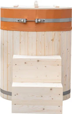 HOME DELUXE - Cold Tub / Badefass (180cm) ARUM - Aus Nordischer Fichte, Mit Integriertem Sitz I Badebottich, Eispool 24 HOME DELUXE - Cold Tub / Badefass (180cm) ARUM - Aus Nordischer Fichte, Mit Integriertem Sitz I Badebottich, Eispool -Grünwelt Exporteren Garten-Winkel b64a5c45db98b9eef5e352be641fb126