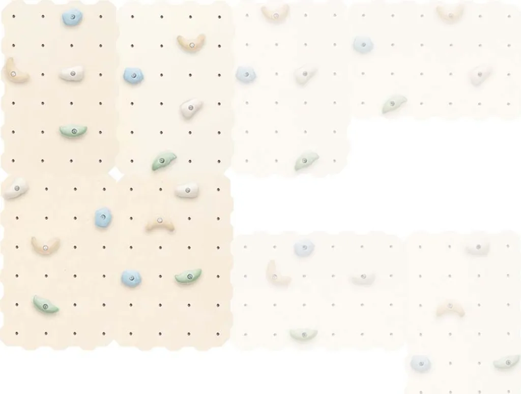 MAMOI® Kletterwand Für Kinderzimmer, Klettergerüst Und Spielgeräte Indoor, Klettern Mit Klettergriffe Für Kinder, Klettersteine, Kletterturm Mit Griffe, Turngeräte 5 MAMOI® Kletterwand Für Kinderzimmer, Klettergerüst Und Spielgeräte Indoor, Klettern Mit Klettergriffe Für Kinder, Klettersteine, Kletterturm Mit Griffe, Turngeräte – Bild 5